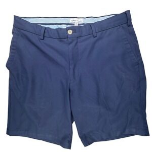 Peter Millar Mens Navy Blue Performance Golf Shorts ME0EB82 Size 33